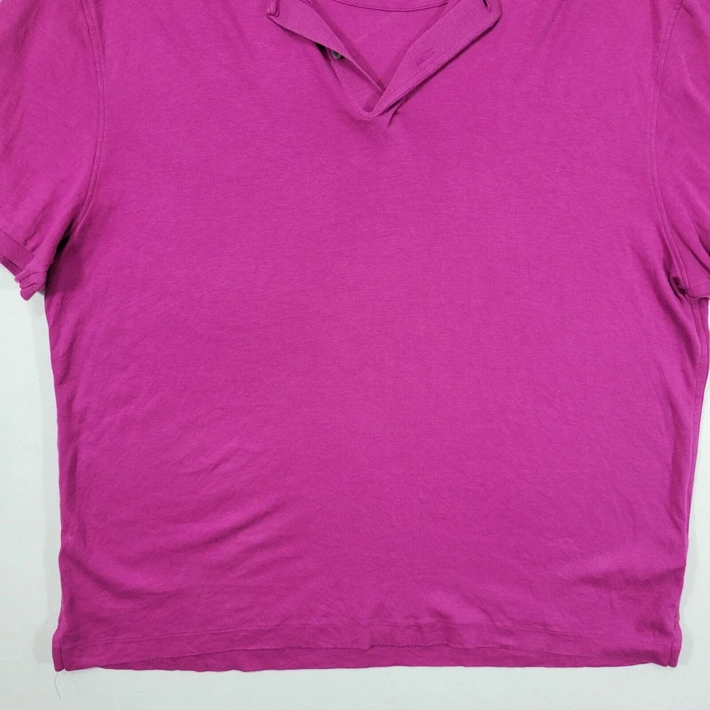 Banana Republic Men's Luxury Touch Performance Polo Purple BR+ Size XL‎